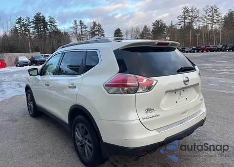 2016 Nissan Rogue Sl from USA, damaged, VIN 5N1AT2MV0GC832715